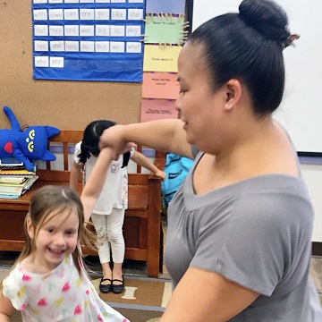 Miss Allyson, Teacher