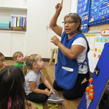 Miss Julia, Teacher