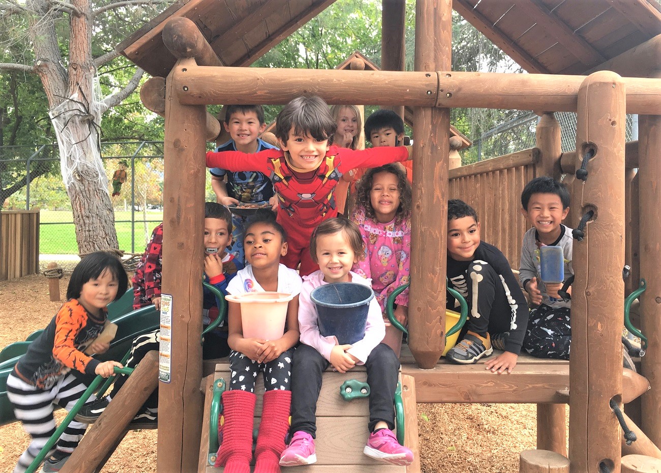 Learning Pathways children participating in supervised play-based learning